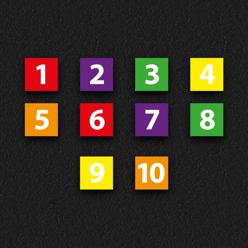 1 to 100 number squares