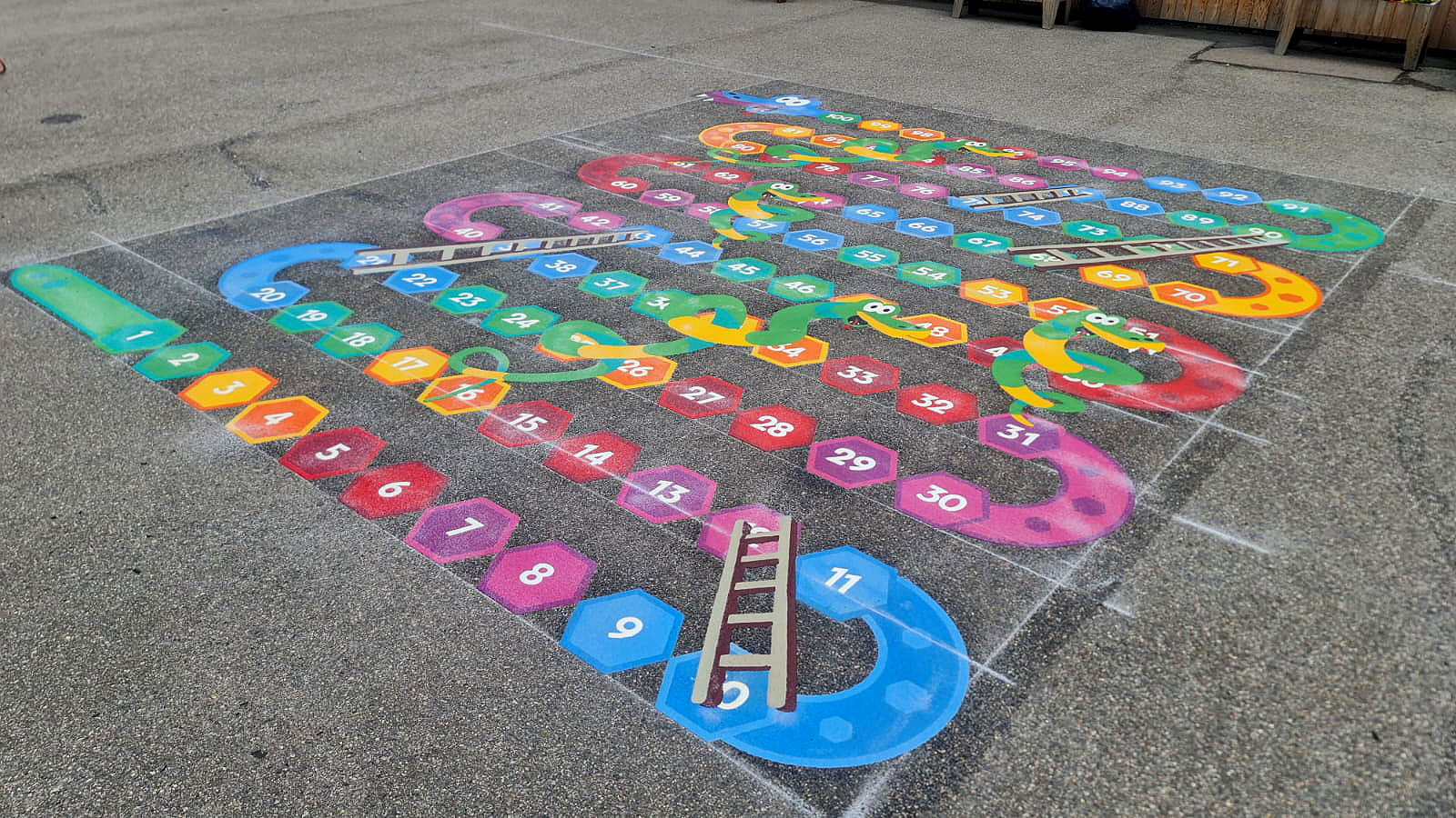 Playground Markings for schools by Commercial Play